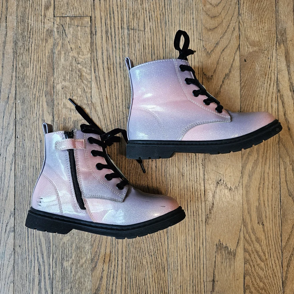Cool Club Glittery Pink Unicorn Girls Boots EU 30, approx US 12